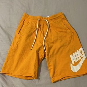 Orange Nike Shorts